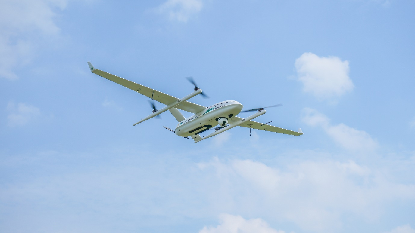 DJ25 氫電混動(dòng)垂直起降固定翼無人機(jī)